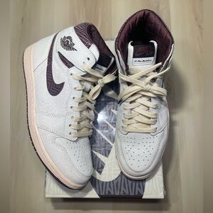 Men’s A Ma Maniére x Air Jordan 1 High OG “Airness” DO7097-100 Pre-owned Sz 10.5
